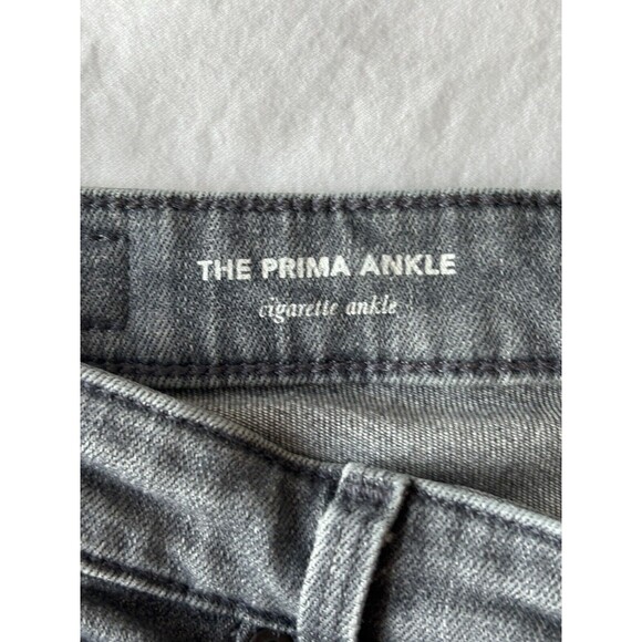 Adriano Goldschmied Jeans Womens 29 The Prima Ankle Cigarette Mid Rise Gray - Picture 6 of 11
